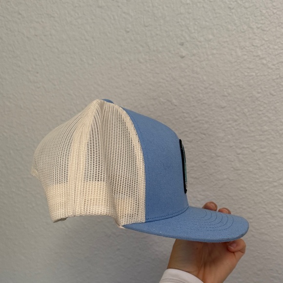 Rip Curl Ocean Wave Blue and Tan Cap - Picture 5 of 6